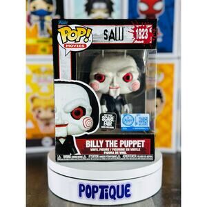 Saw Billy The Puppet Funko Pop! #1823 - Hot Topic Exclusive